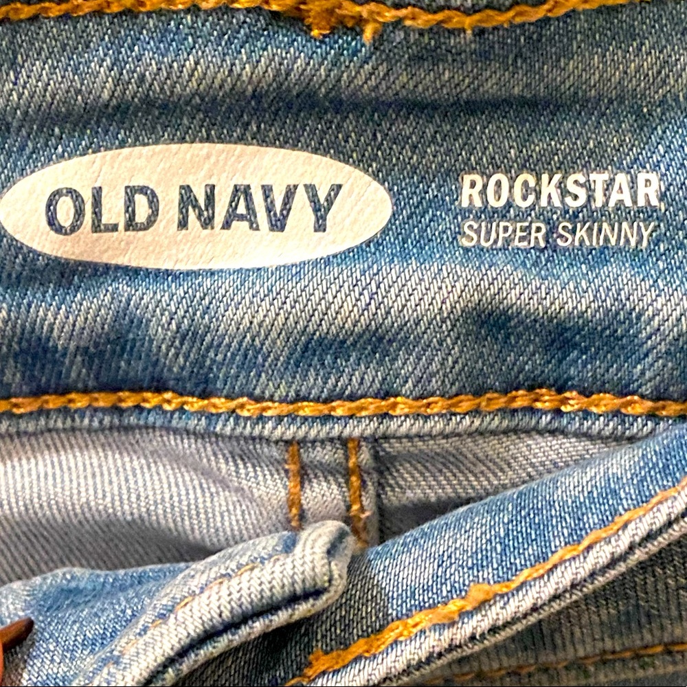 Light Blue Super Skinny Rockstar Jeans 18